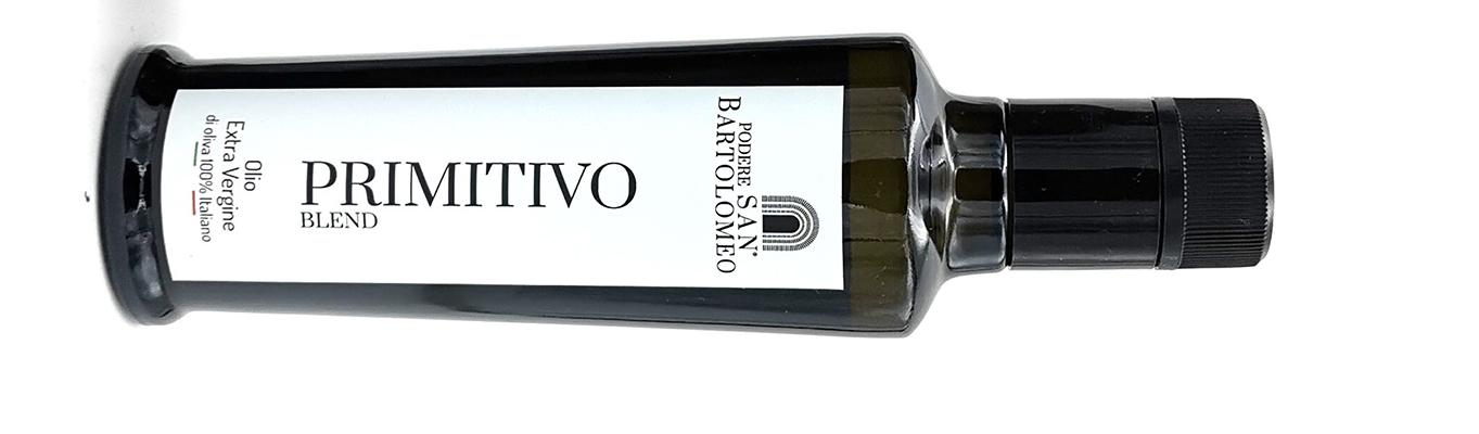 Olio Extravergine di Oliva PRIMITIVO® - Fruttato Leggero (250 ml) : la spremitura di olive in purezza senza filtraggio.